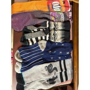 STANCE SOCKS bundle Large dinosaur, peanut butter & jelly, NY Yankees -4 pairs